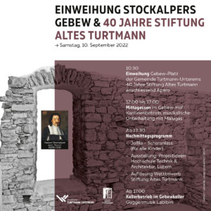 Einweihung Stockalpers Gebew in Turtmann